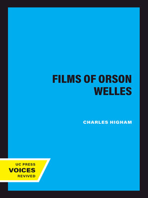 cover image of The Films of Orson Welles